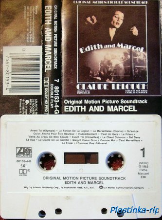 EDITH PIAF & CHARLES AZNAVOUR  -Original Motion Picture Soundtrack EDITH AND MARCEL(1983)
