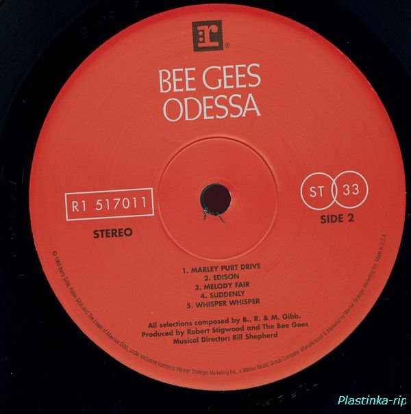 Bee Gees - Odessa 1969 Bee Gees - Odessa 1969