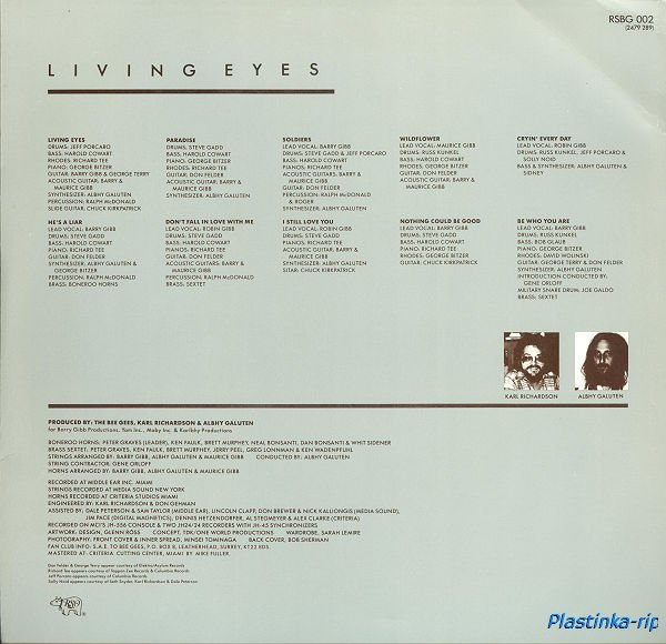 Bee Gees - Living Eyes 1981 Bee Gees - Living Eyes 1981