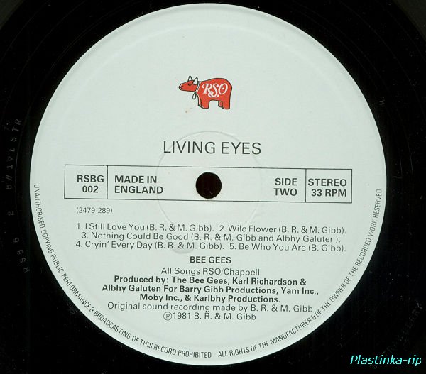 Bee Gees - Living Eyes 1981 Bee Gees - Living Eyes 1981