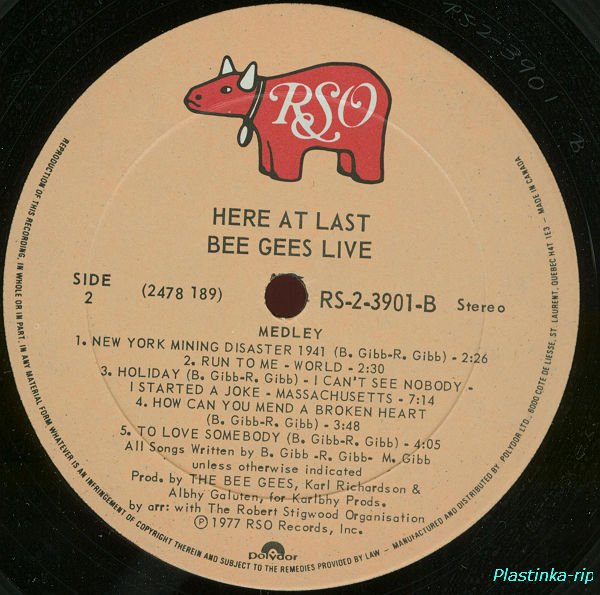 Bee Gees - Here At Last...Bee Gees....Live 1977 Bee Gees - Here At Last...Bee Gees....Live 1977