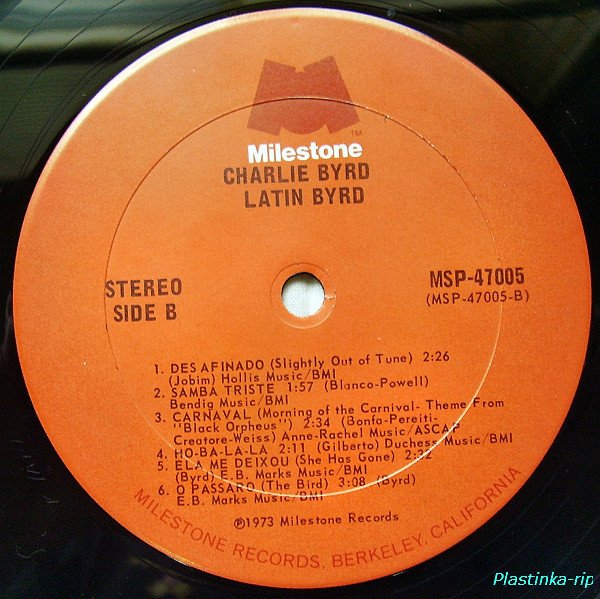 Charlie Byrd - Latin Byrd 1973