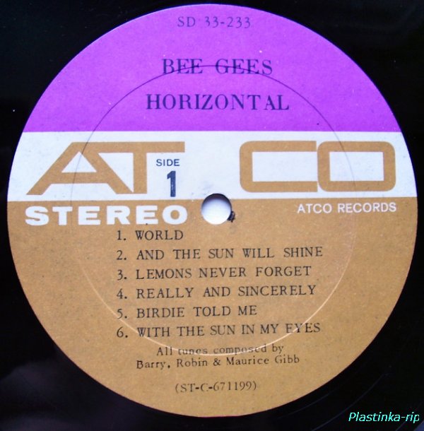 Bee Gees - Horizontal 1968