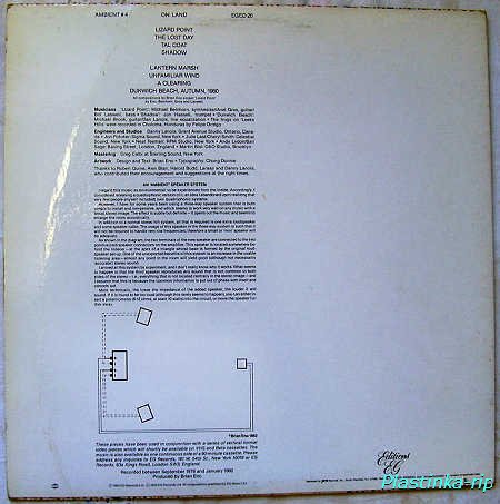Brian Eno - 0n Land 1982 AMBIENT 4