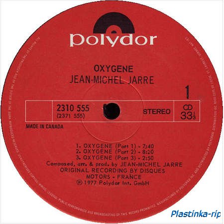 Jean Michel Jarre - Oxygene 1976