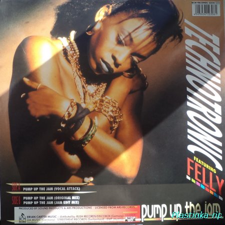 Technotronic Featuring Felly - Pump Up The Jam 12' Maxi Single