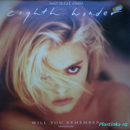 Eighth Wonder Will You Remember (1987) Single'12