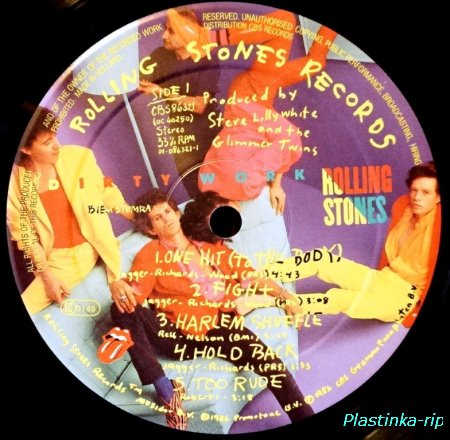 The Rolling Stones &#8206; Dirty Work 1986