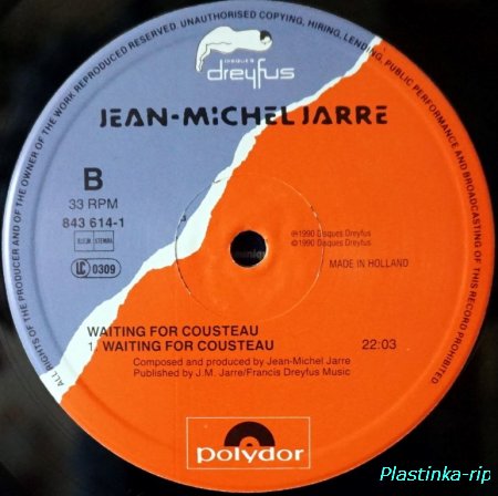 Jean Michel Jarre &#8206; Waiting For Cousteau 1990