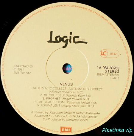 Logic System &#8206;– Venus 1981
