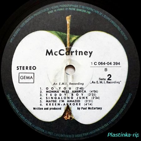 McCartney &#8206; McCartney 1970