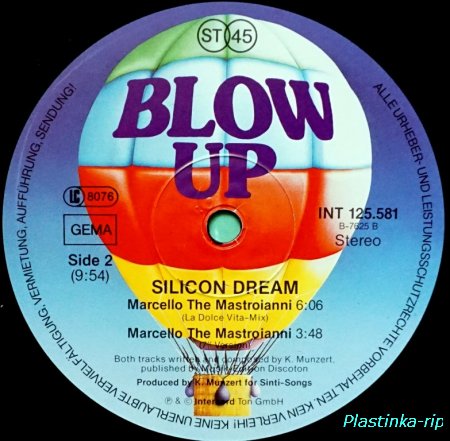 Silicon Dream &#8206; Marcello The Mastroianni (Metropolitan-Mix) 1987