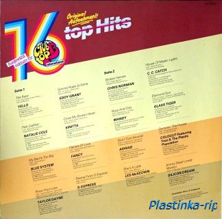 Various &#8206; Club Top 16 International Top Hits Juli/August 1988