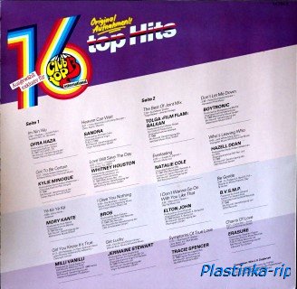 Various &#8206; Club Top 16 International Top Hits September / Oktober 1988