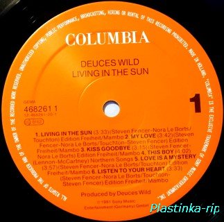 Deuces Wild &#8206;– Living In The Sun  1991