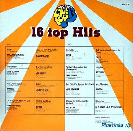 Various &#8206;– 16 Top Hits