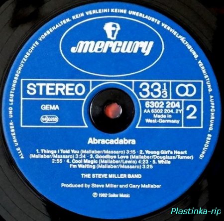 The Steve Miller Band &#8206; Abracadabra  1982