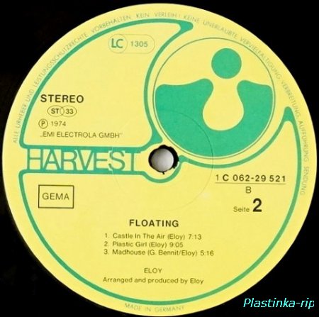 Eloy &#8206; Floating-1974