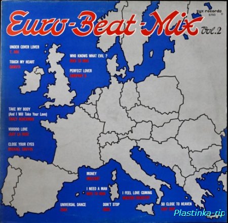 Various &#8206;– Euro-Beat-Mix Vol. 2-1987