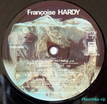 Franсoise Hardy &#8206;– Gin Tonic-1980