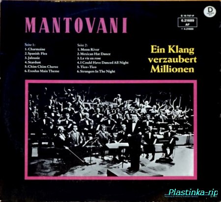 Mantovani &#8206;– Ein Klang Verzaubert Millionen