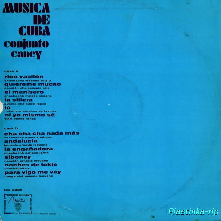 Conjunto Caney - Musica De Cuba (1974)