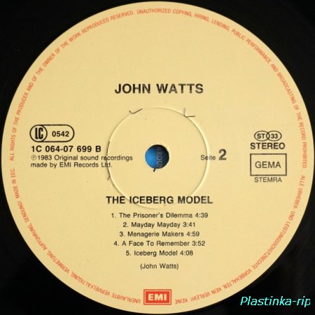 John Watts &#8206; The Iceberg Model     1983