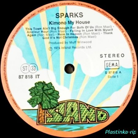 Sparks &#8206;– Kimono My House   1974