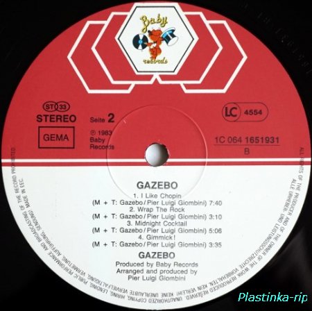 Gazebo &#8206; Gazebo   1983