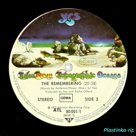YES - Tales From Topographic Oceans  1973