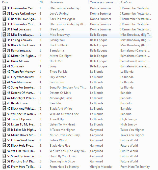 Disco Hits 1975-80 (lp) 83 track - collection 1