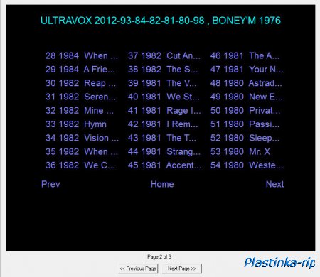 ULTRAVOX COLLECTION 7LP + BONEY'M 1976 - DVD-A