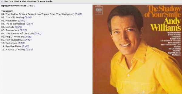 Andy Williams - Original Album Collection Vol. 2 2013