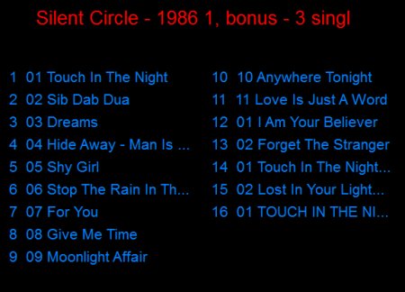 Silent Circle - No. 1 (1986)