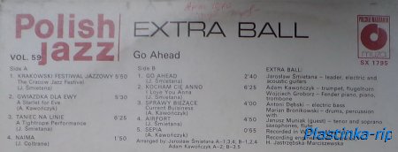 Extra Ball - Go Ahead (Polish Jazz Vol.59)(1979)
