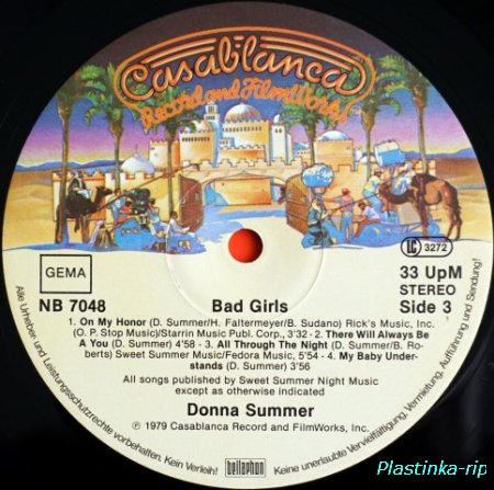 Donna Summer &#8206;– Bad Girls 1979