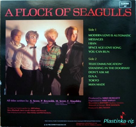 A Flock Of Seagulls &#8206; A Flock Of Seagulls   1982