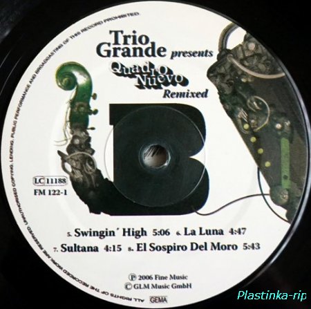 Trio Grande: Presents Quadro Nuevo Remixed   2006