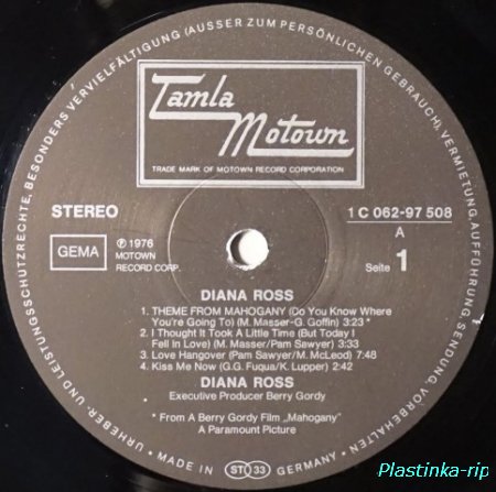Diana Ross &#8206; Diana Ross          1976