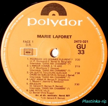 Marie Laforet &#8206;– Untitled          1973
