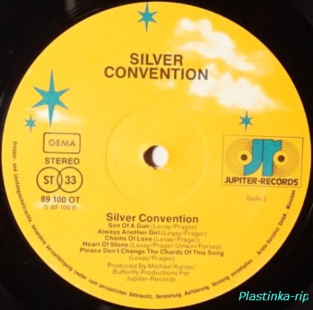 Silver Convention &#8206; Silver Convention         1975