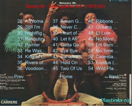 Вoney M - Diskografie 1976-85 (4 DVD-A) Вoney M - Diskografie 1976-85 (4 DVD-A)