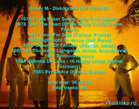 Вoney M - Diskografie 1976-85 (4 DVD-A) Вoney M - Diskografie 1976-85 (4 DVD-A)