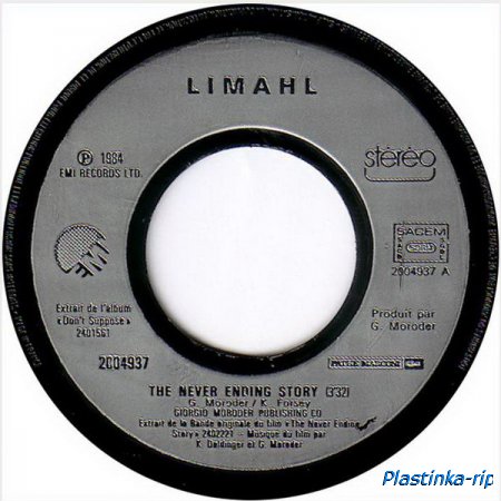 LIMAHL - The Never Ending Story (single) - 1984