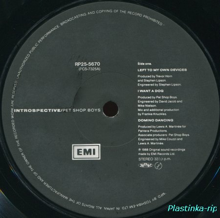 Pet Shop Boys - 1986 Disco, 1986 Please, 1987 Actually, 1988 Introspective