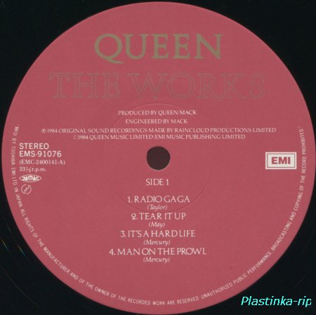 Queen - News Of The World, Jazz, The Game, Hot Space, The Works, A Kind Of Magic