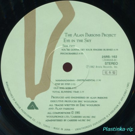 The Alan Parsons Project - Eye In The Sky 1982