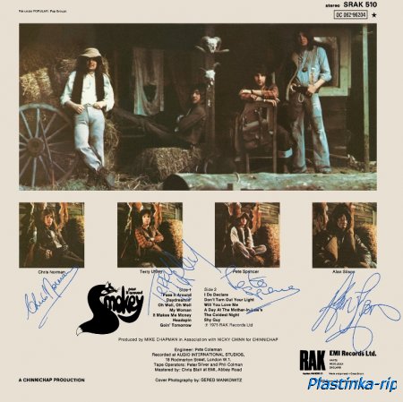 Smokie - 1975 1 Pass It Around,  1975 2 Changing All The Time, 1976 Midnight Cafe