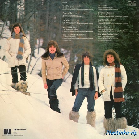 Smokie - 1977 Bright Lights & Back Alleys, 1978 The Montreux Album, 1979 The Other Side Of The Road