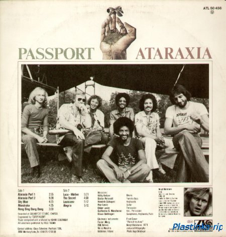 PASSPORT - 1978 - Ataraxia. ATL 50456